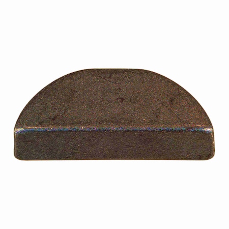 Midwest Fastener Woodruff Key, 3/16 x 3/4 in Key Size, 9 SAE Number, Steel Zinc, 14 PK 60931
